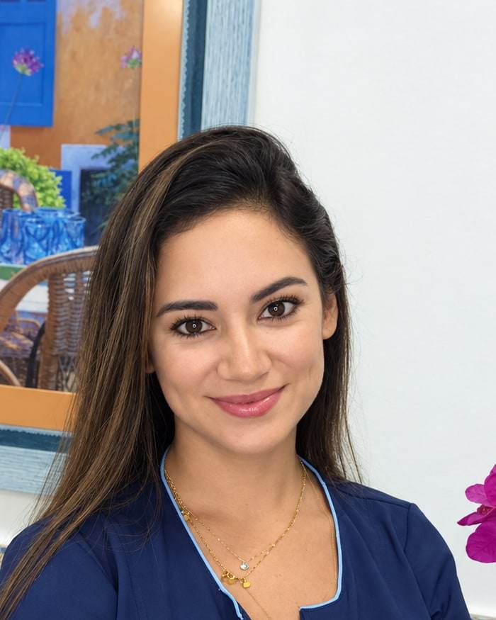 Vanessa Mariel Flindt, esteticista, manicurista y masajista de Medical Body